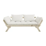 Sofa rozkładana z jasnobeżowym pokryciem Karup Design Bebop Natural