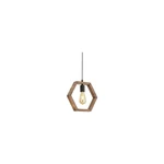 Lampa wisząca z drewna grabu Geometrik Sparky