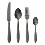 Zestaw 4 czarnych sztućców Bloomingville Cutlery Eleganza