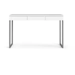 Białe biurko Tvilum Function Plus, 126 x 52 cm