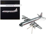 Lockheed L-188A Electra Astrojet Commercial Aircraft "American Airlines" Silver "Gemini 200" Series 1/200 Diecast Model Airplane by GeminiJets