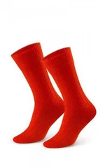 Steven art.044 Alpaca vlněné Pánské ponožky 44-46 oranžová