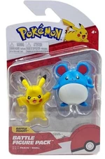 BOTI Pokémon akčné figúrky Marill a Pikachu 5 cm