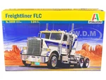 Skill 4 Model Kit Freightliner FLC Truck Tractor 1/24 Scale Model by Italeri