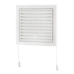 Mřížka 154x154mm s regulací a nástavcem VENTS MV 100VRs 1009704
