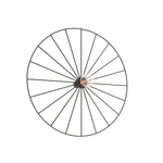 Nástěnné svítidlo SOLLUX Sirkel 45cm E27 1x60W bez zdroje TH.142 černá
