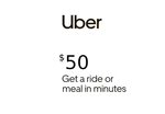 Uber $50 US Gift Card