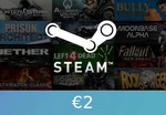 Steam Wallet Card €2 EU Activation Code