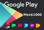 Google Play Mex$1000 MXN Gift Card