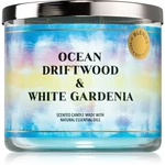 Bath & Body Works Ocean Driftwood & White Gardenia vonná svíčka 411 g