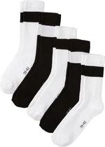 Termo tenisové ponožky s froté vo vnútri (5ks v balení) z bio bavlny