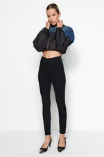 Trendyol Black Waist Detailed High Waist Jegging Jeans