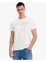 Krémové pánské tričko Jack & Jones - Pánské