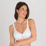 PLAYTEX FLOWER ELEGANCE SPACER SOFT CUP BRA - Women's bra without bones - white