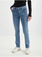 Orsay Světle modré dámské straight fit džíny - Dámské