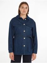 Dark blue Women's Denim Jacket Tommy Hilfiger - Women