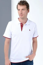 T8562 DEWBERRY MENS TSHIRT-PLAIN WHITE