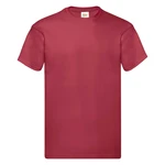 Original Fruit of the Loom Men's Red T-shirt