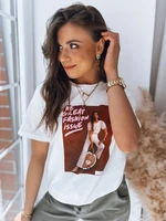 Women's T-shirt JASMIN ecru Dstreet