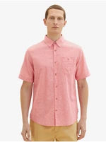 Coral Men's Linen Shirt Tom Tailor - Men