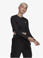 Black Womens Crop Top adidas Originals - Women