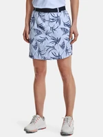 Under Armour Skirt UA Links Woven Printed Skort-BLU - Women