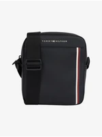 Black Men's Shoulder Bag Tommy Hilfiger Pique Mini Reporter - Men's