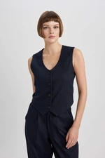 DEFACTO Slim Fit Striped Vest