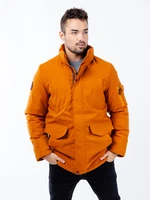 Men's winter parka GLANO - orange