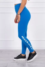 Nadrág leggings Brooklyn mályva-kék