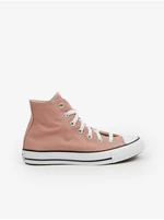 Old Pink Converse Chuck Taylor All St Womens Ankle Sneakers - Ladies