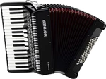 Hohner Bravo III 72 Fekete Billentyűs harmonika