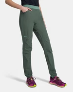Zelené dámske športové nohavice Kilpi MIMI