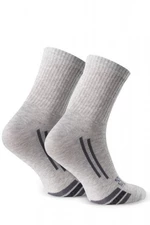 Steven Sport 022 310 světle šedé Chlapecké ponožky 35/37 šedá