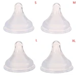 1PC Baby Soft Safety Liquid Silicone Pacifier Nipple Natural Flexible Replacement Accessories For Wide Mouth Milk Bottle