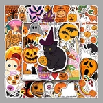 10/50PCS Funny Cute Halloween Stickers Gift All Hallow Mas Pumpkin Witch DIY Notebook Cup Room Decoration Graffiti Sticker