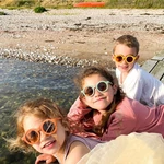 2023 Boys Girls Colors Protect Eyes Baby Sunglasses Kids Personality Classic Outdoor Sun Protection Sunglasses Children