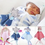 Baby Comforter Toy Bunny Plush Stuffed Toy Appease Baby Sleeping Toy Soft Soothing Towel Baby Plush Toys 0 12 Months Infant