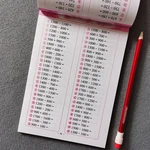 2023 Children Multiplication and Division Copybook Learning Math Exercise Copybook For Kids Children Textbook Math Book Age 3-6