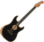 Fender American Acoustasonic Stratocaster Negro Guitarra electro-acústica