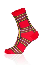 SANTA Long Socks - Red/Colorful