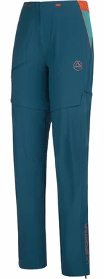La Sportiva Rowan Zip-Off Pant W Storm Blue/Lagoon L Pantalons outdoor pour