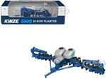Kinze 5900 16 Row Planter Blue (Plastic Replica) 1/64 Model by SpecCast