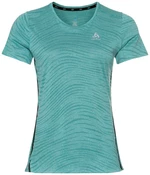Odlo Zeroweight Engineered Chill-Tec T-Shirt Jaded Melange XS Tricou cu mânecă scurtă pentru alergare