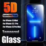 5D Tempered Glass for IPhone 13 11 Pro Max 14 12 Mini XS Max Film Screen Protectors for IPhone 8 7 Plus 8 XR X SE 2020 6S Class