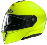 HJC i90 Solid Fluorescent Green S Casco