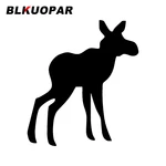 BLKUOPAR Baby Moose Car Sticker Scratch-Proof Personality Die Cut Fashionable Decals Creative Sunscreen ATV Car Door Protector
