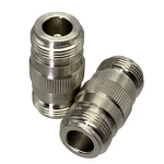 1Pcs N Female Jack to N Female Jack RF Adapter Connector Coaxial High Quanlity Brass 50ohm