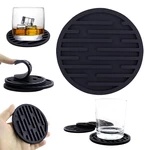 Silicone Mat Cup Round Heat Insulation Soft Rubber Tea Coaster Coffee Mug Glass Beverage Holder Pad Decor Table Mat Coasters