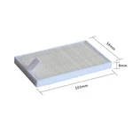 103*54*9mm Vacuum Cleaner HEPA Filter for Robotic Vacuum Cleaner Parts Accessories Replacement